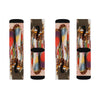 Temple Dance Socks with Sublimated Colorful Design