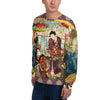 The Picnic Vintage Asian Prints Unisex Sweatshirt