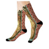 The Olivia Super-Extra Socks with Sublimated Colorful Design