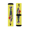 Tokyo FanGirl Socks with Sublimated Colorful Design