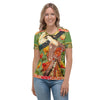 Under My Umbrella Super T-Shirt with Printed Colorful Design