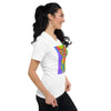 Rave Kitty V-Neck Tee - WhimzyTees