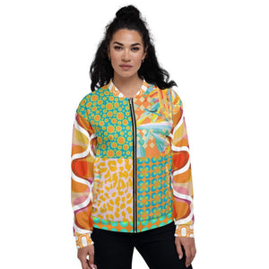 West Palm Beach Unisex Bomber Jacket with 2 Side Pockets