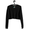 Sushi Boat Dropped Shoulder Cut Women's Crop Sweatshirt