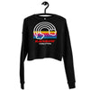 Rainbow Coalition Dropped Shoulder Cut Women's Crop Sweatshirt