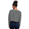 My Augmented Reality Shoulder Cut Women's Crop Sweatshirt
