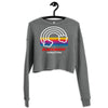 Rainbow Coalition Dropped Shoulder Cut Women's Crop Sweatshirt