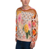 Yamagami Flower-Covered Unisex Sweatshirt