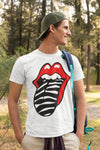 Zebra Unity Bouche Unisex T-Shirt